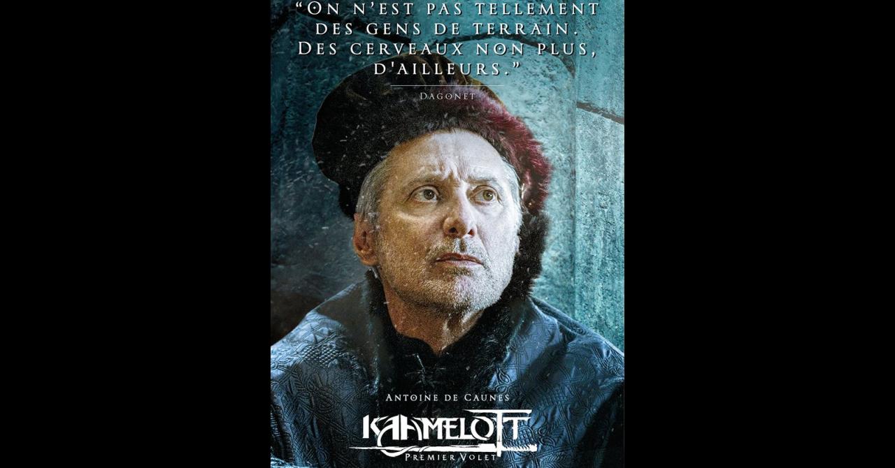 Kaamelott, ça se rapproche :  Antoine de Caunes joue Dagonet