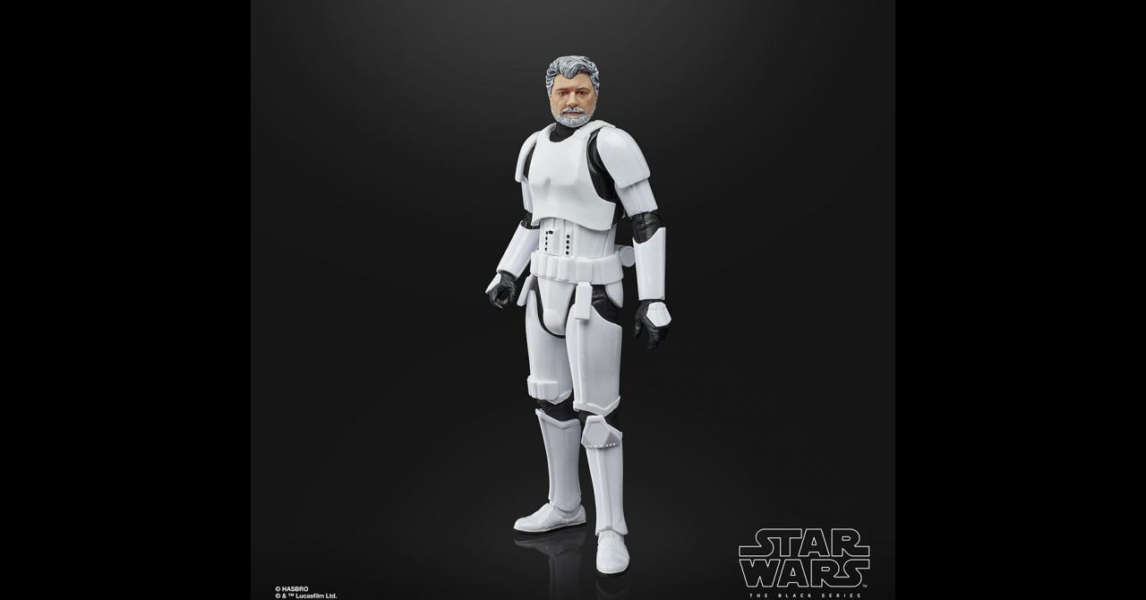 George Lucas en Stormtrooper - Hasbro