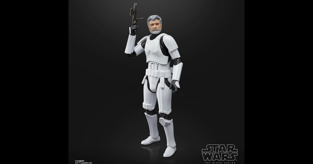 George Lucas en Stormtrooper - Hasbro