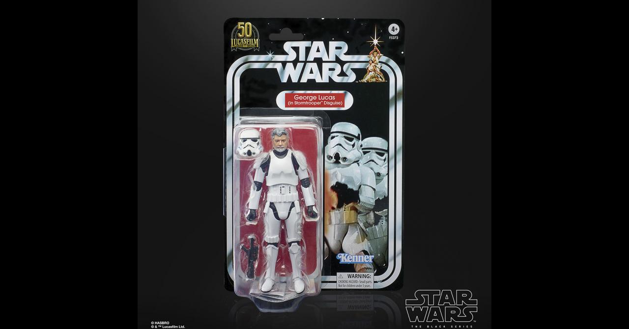 George Lucas en Stormtrooper - Hasbro