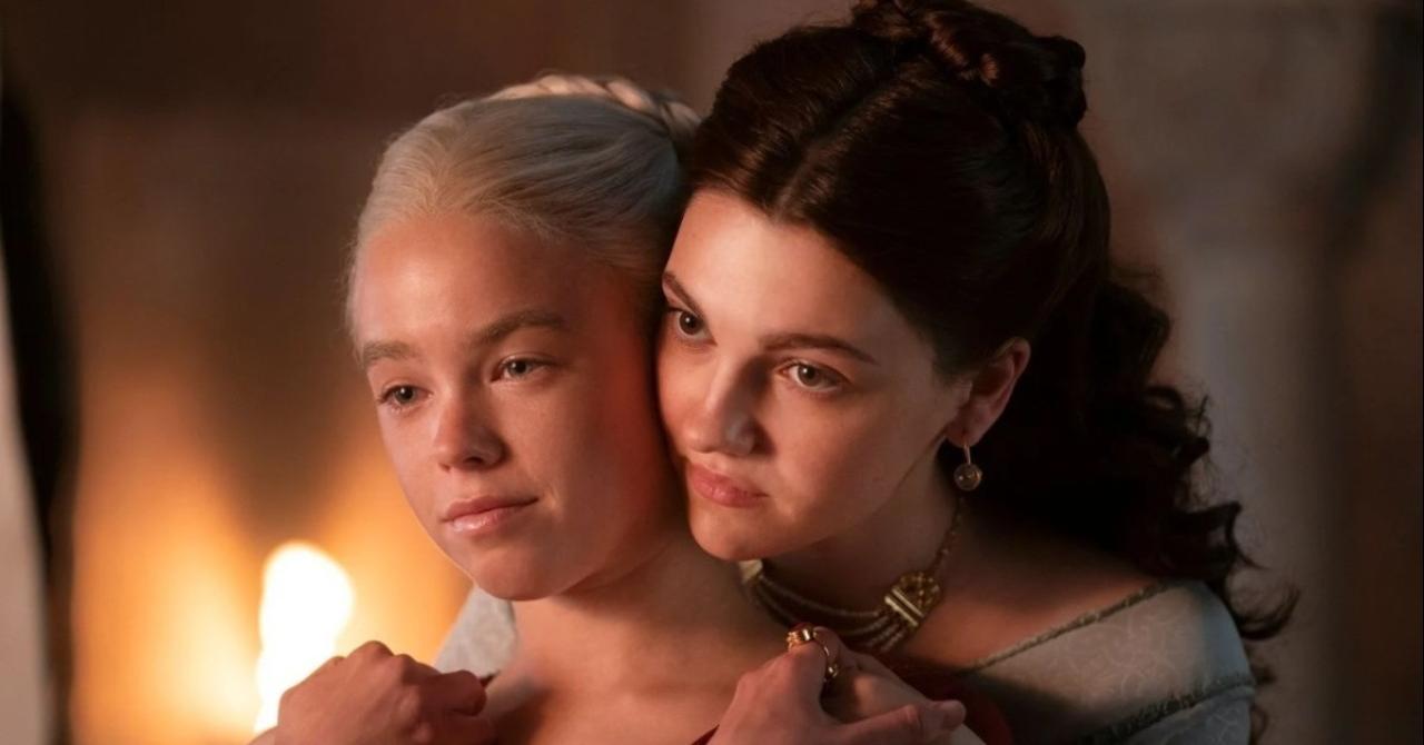 House of the Dragon : Milly Alcock et Emily Carey jouent les jeunes Rhaenyra et Alicent