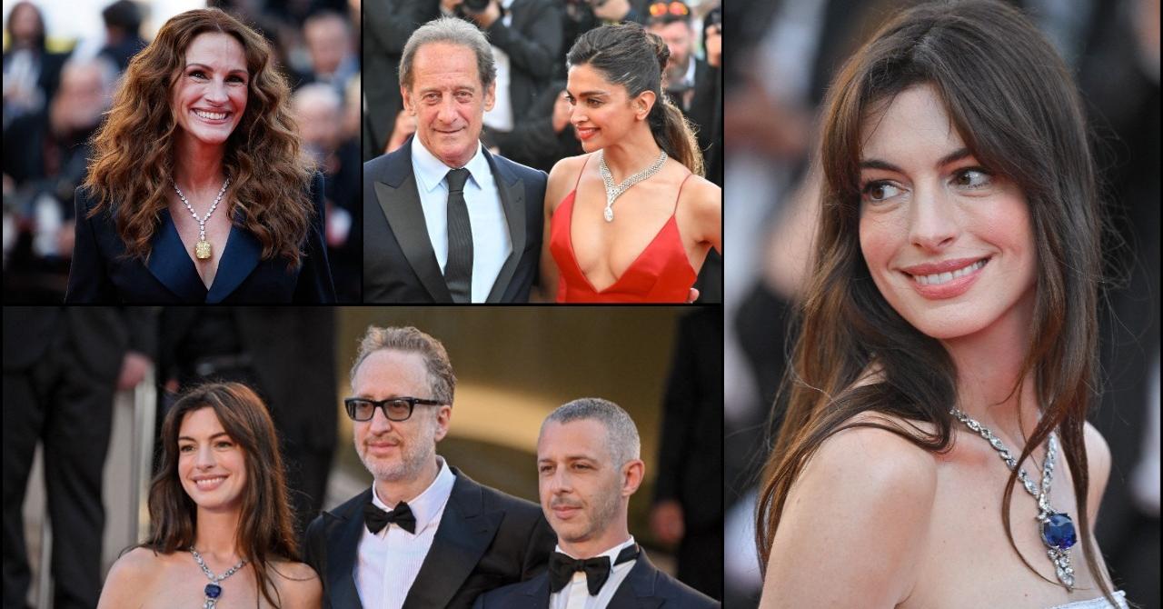 Cannes 2022 : Anne Hathaway et Julia Roberts brillent la montée des marches d'Armageddon Time, de James Gray