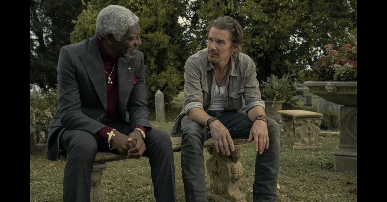 Vondie Curtis-Hall et Ethan Hawke dans le film Raymond & Ray