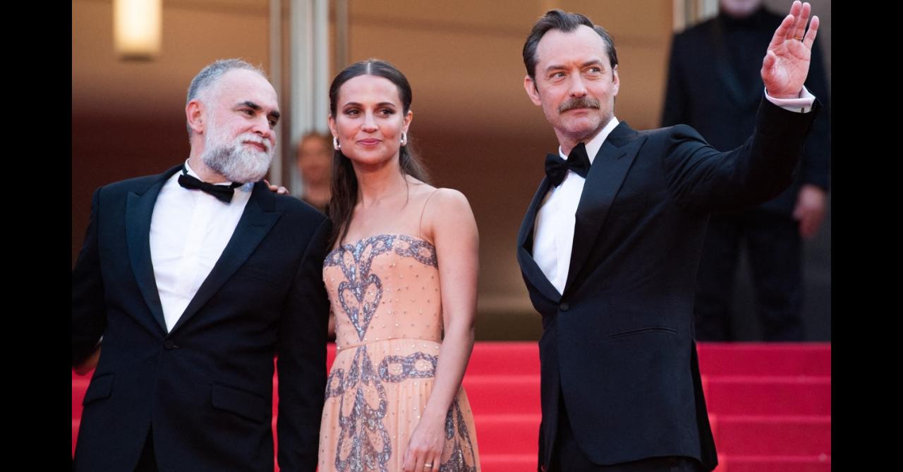 Alicia Vikander acclamée en "reine moderne" et Jude Law en Henry VIII cruel à Cannes [photos et vidéo]