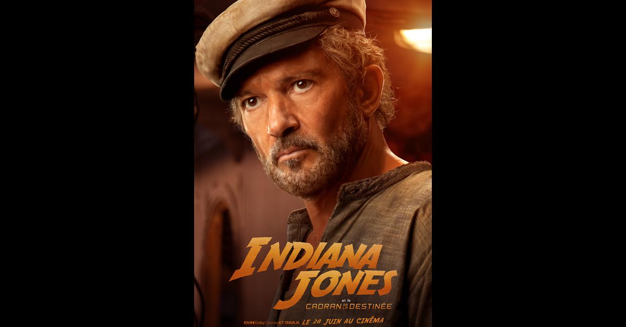Indiana Jones 5 s'affiche : Renaldo (Antonio Banderas)