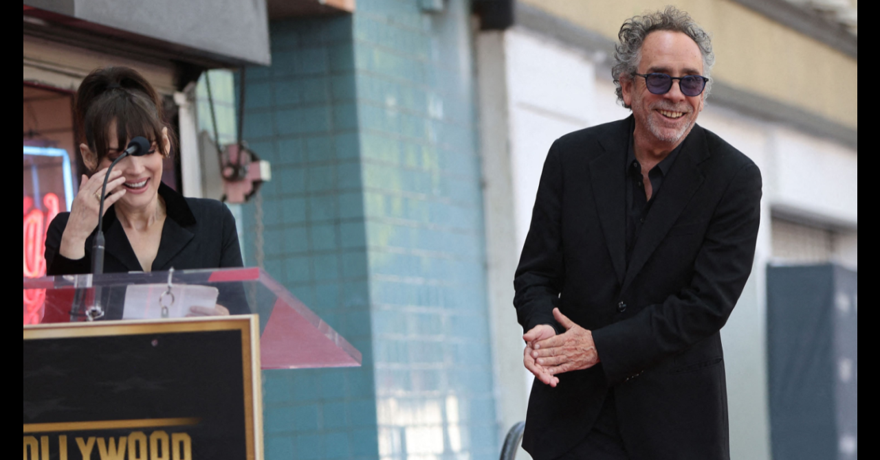 Tim Burton a enfin son étoile à Hollywood : "Merci mon pote, t'es le meilleur !"