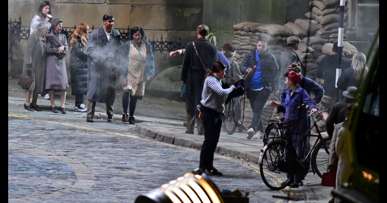 Cillian Murphy est en plein tournage du film Peaky Blinders [photos]