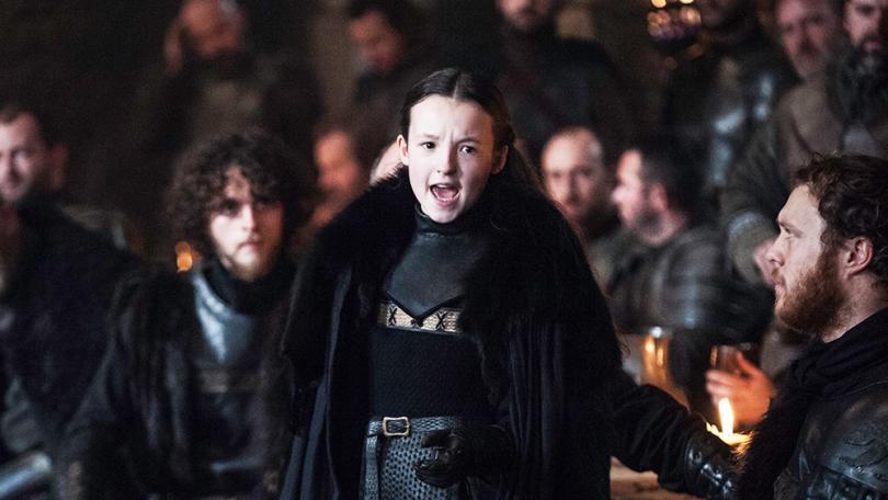 Bella Ramsey en Lyanna Mormont