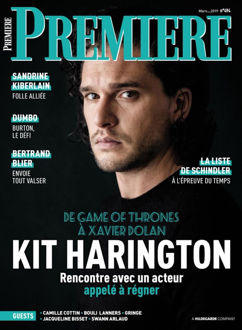 Première n° 494 : Kit Harington est en couverture