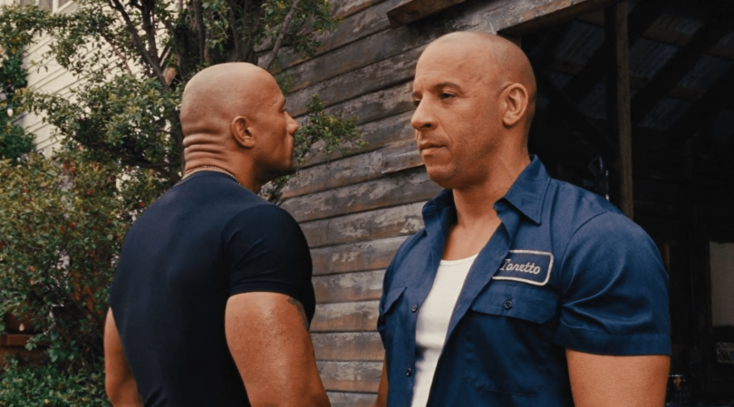 Dwayne  Johnson et Vin Diesel 