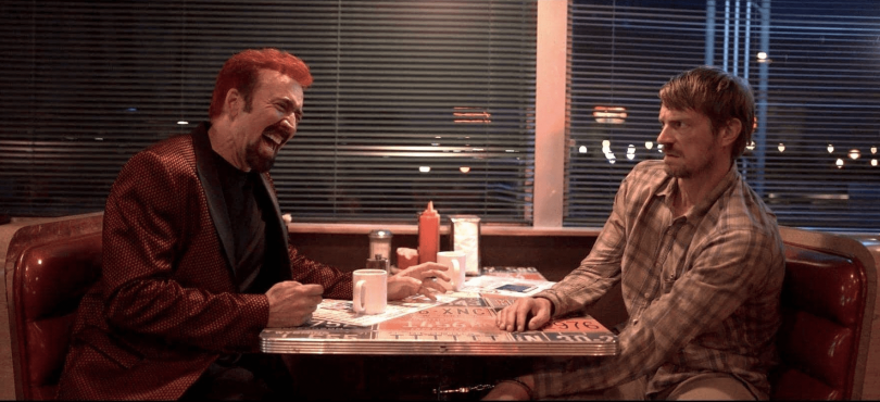 Nicolas Cage et Joël Kinnaman dans Sympathy for the Devil