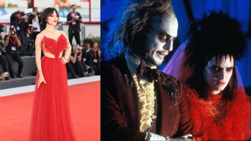 Jenna Ortega s’habille façon Beetlejuice sur les tapis rouges 