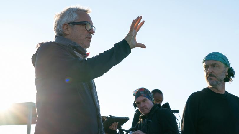 Alfonso Cuarón et Emmanuel Lubezki sur le tournage de Disclaimer